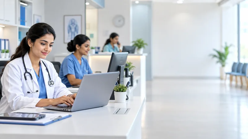 Medbus hr management in use at a clinic