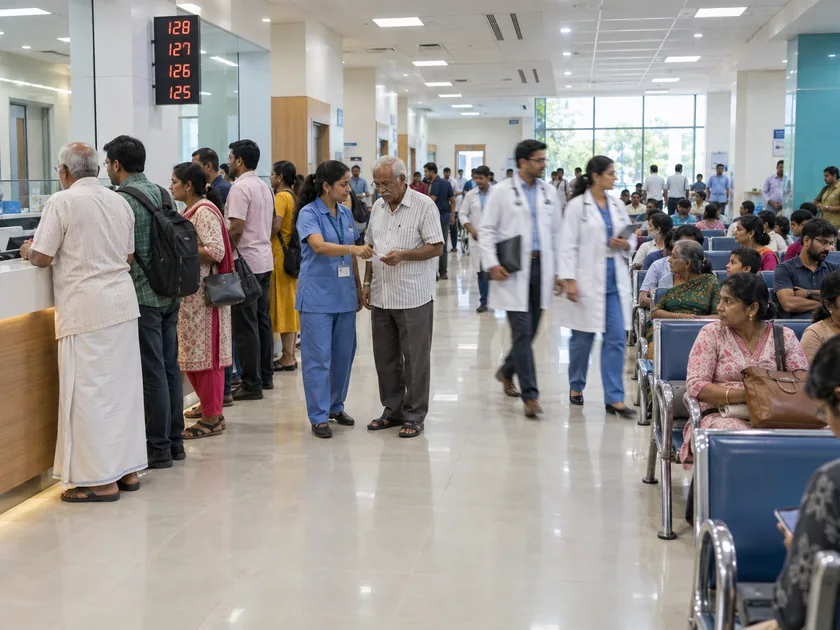 Polyclinics and Hospital OPDs team at work, the kind of clinic Medbus is built for